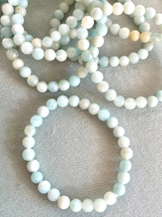 Bracciale Amazzonite - Chiarezza Sul Proprio Destino - Pietra Della Speranza -