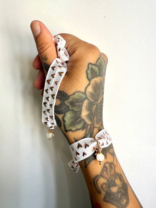 Bracciale con  Selenite - Stella dell'Anima