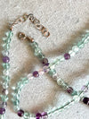 Collana in Fluorite - Arricchimento Psichico E Spirituale-