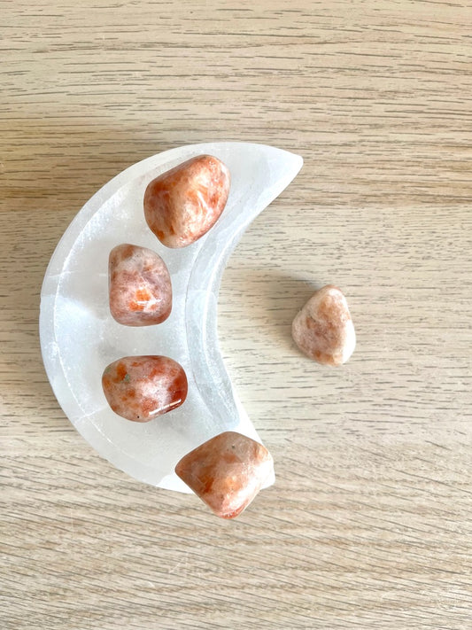 Pietra del Sole grezza e burattata - Successo- Autostima-Affermazione-Vittoria