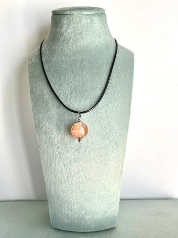 Pendente in Quarzo Ematoide - Dinamismo e positività - Effetto calmante