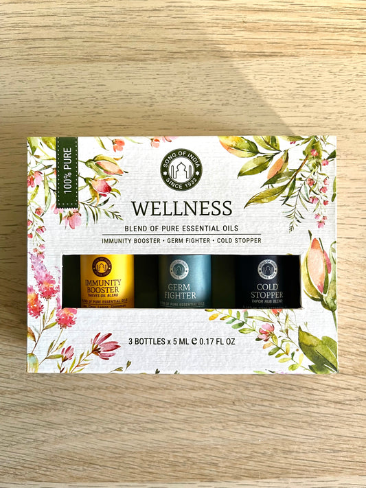 Set oli essenziali puri WELLNESS