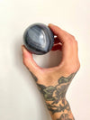 Sfera in Agata - Porta grande energia al corpo- Rafforza l'equilibrio emozionale-