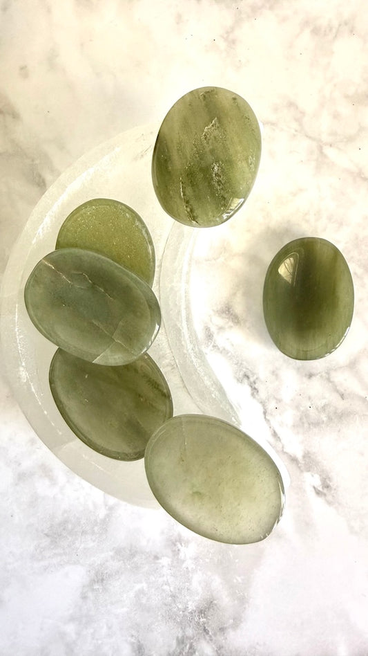 Avventurina Grezza, Burattata, Uova e Pietra del sollievo - Equilibrio psicofisico - Guarigione interiore -