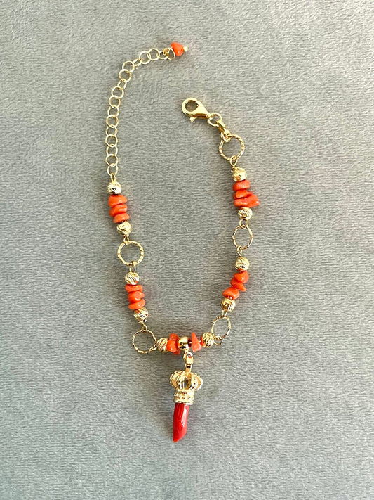 Collana Good Luck CORALLO