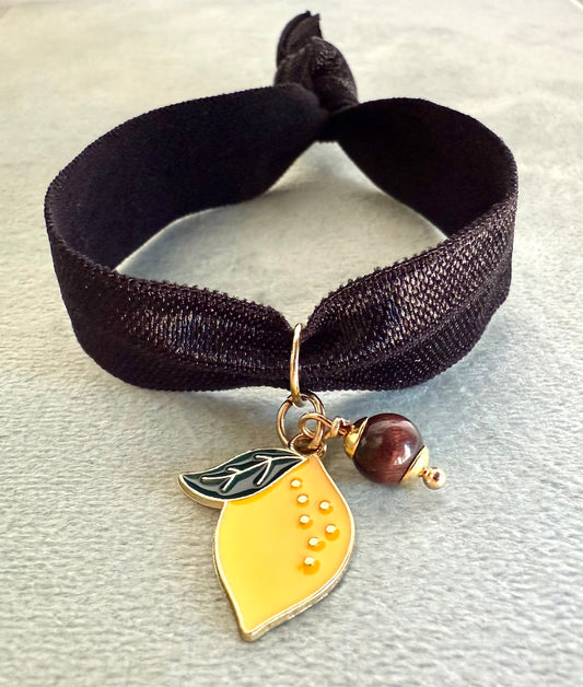 Bracciale " Se la vita ti dà limoni, chiedi anche sale e tequila!"