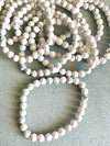 Bracciale in Howlite  - indipendenza - equilibrio