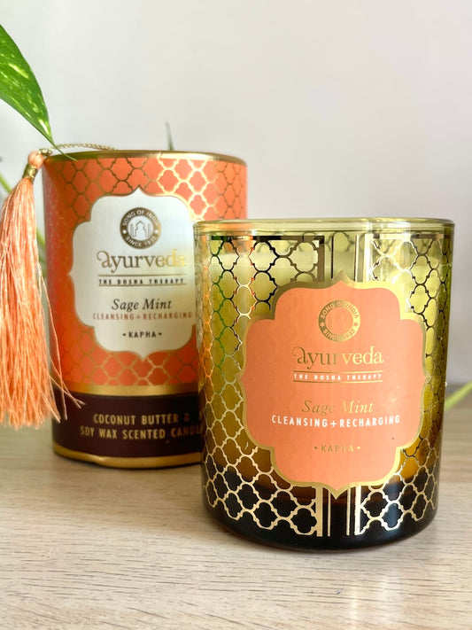 Candela ayurvedica - purifica l'ambiente