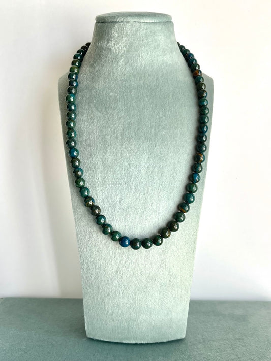 Collana Crisocolla - Attenua il nervosismo - Equilibrio