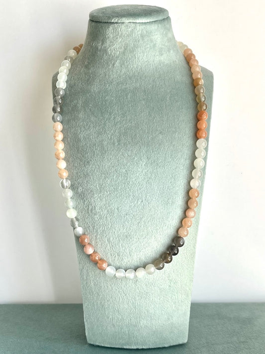 Collana in Pietra di Luna - Equilibrio emotivo - Purificazione