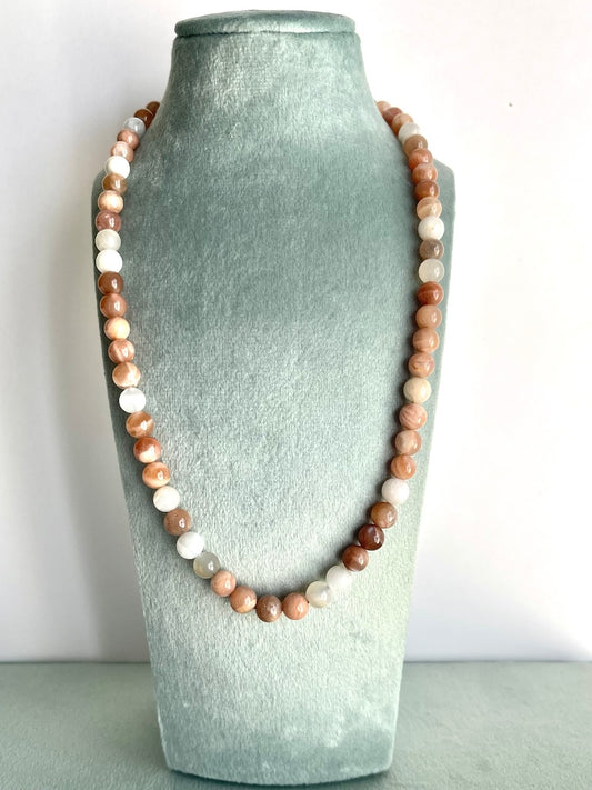 Collana in Pietra di Luna - Equilibrio emotivo - Purificazione