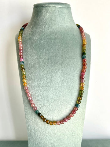 Collana Tormalina multicolor - Gioia e energia al cuore - Riequilibrio energetico-