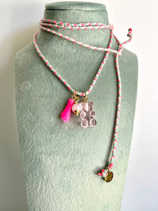 Collana INCANTELLA Autostima e Fortuna con Kunzite