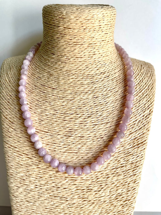 Collana in Kunzite - Autostima - Equilibrio Emotivo