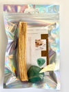 Kit purificazione e abbondanza con Palo santo ed Avventurina
