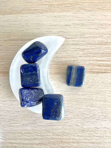 Lapislazzuli burattato - Comunicazione- Ricerca interiore