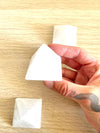 Piramide in Selenite - Stella dell'Anima - Collega con le Energie Cosmiche più sottili