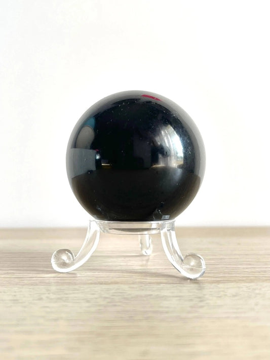 Sfera in Tormalina nera - protezione -