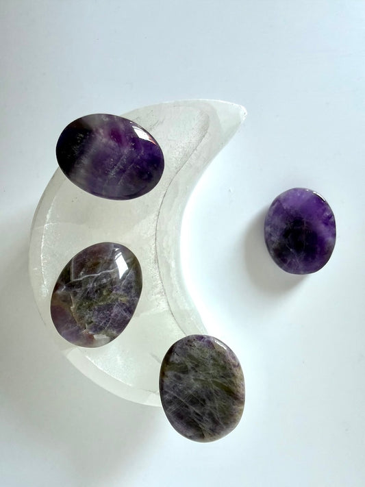 Ametista Burattata, Grezza, Chevron, Forme libere, Pietre del sollievo e Punte -Concentrazione-Meditazione - Ricerca interiore