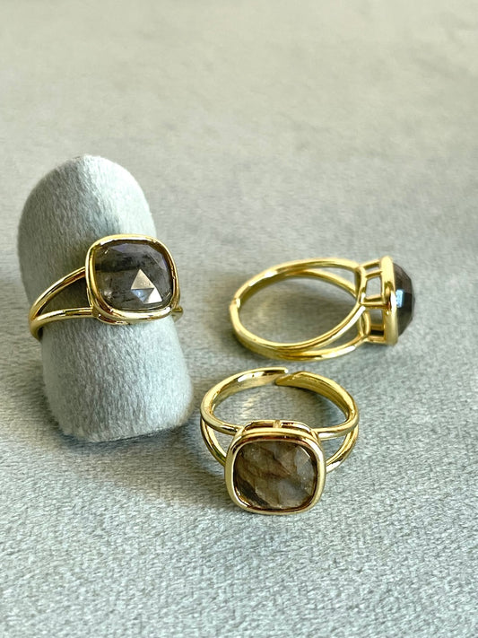 Anello con Labradorite - Poliedricità- Fascino - Magnetismo