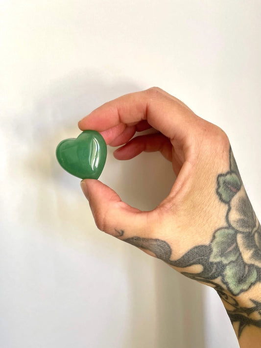 Cuore in Avventurina - Protezione - Equilibrio Psicofisico - Guarigione Interiore