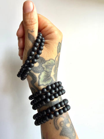 Bracciale in Onice - Maturità - Forza fisica e spirituale- Equilibrio
