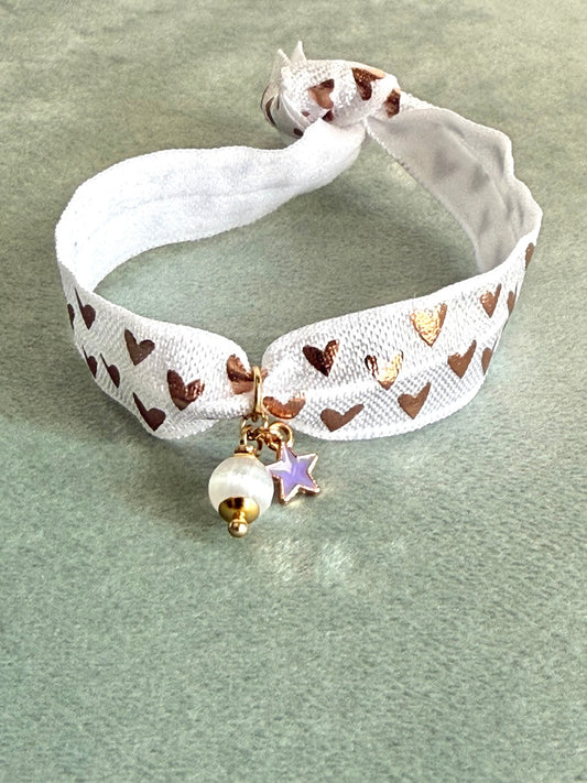 Bracciale con  Selenite - Stella dell'Anima