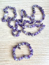 Bracciale in Ametista cips - Concentrazione- Allontana Lo Stress-