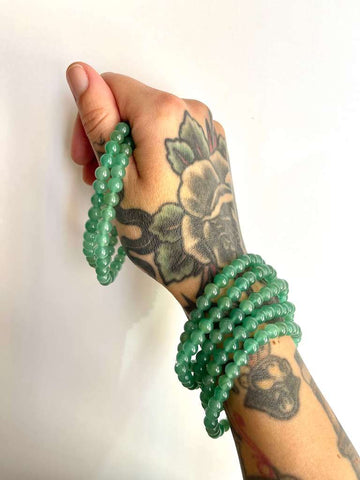 Bracciale in Avventurina - Protezione - Equilibrio psicofisico - Guarigione interiore