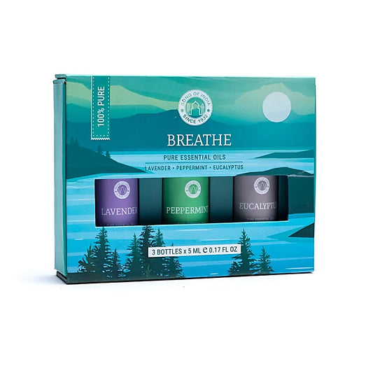 Set oli essenziali puri BREATHE
