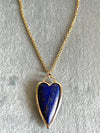 Pendente a cuore in Lapislazzuli Comunicazione - ricerca della verità