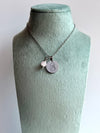 Collana new born con quarzo rosa o angelite