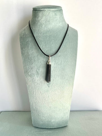 Pendentif en tourmaline noire - Protection énergétique -
