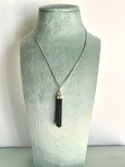 Pendente in Tormalina nera - Protezione energetica -