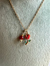 Collana Rose con corniola