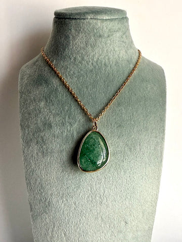 Ciondolo in Avventurina Collezione Sogno - Abbondanza - rIcerca interiore