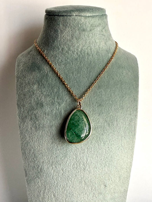 Ciondolo in Avventurina Collezione Sogno - Abbondanza - rIcerca interiore