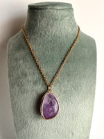 Ciondolo in Ametista Collezione Sogno - Concentrazione - Saggezza- Ricerca interiore