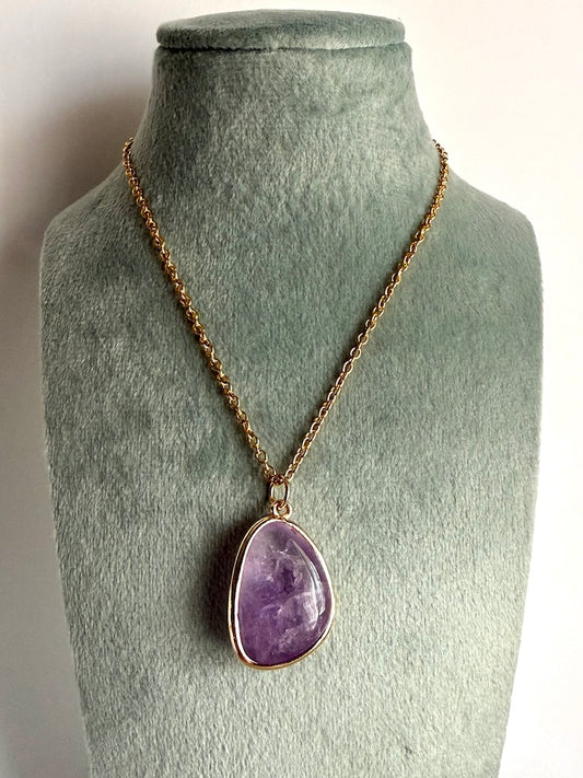 Ciondolo in Ametista Collezione Sogno - Concentrazione - Saggezza- Ricerca interiore