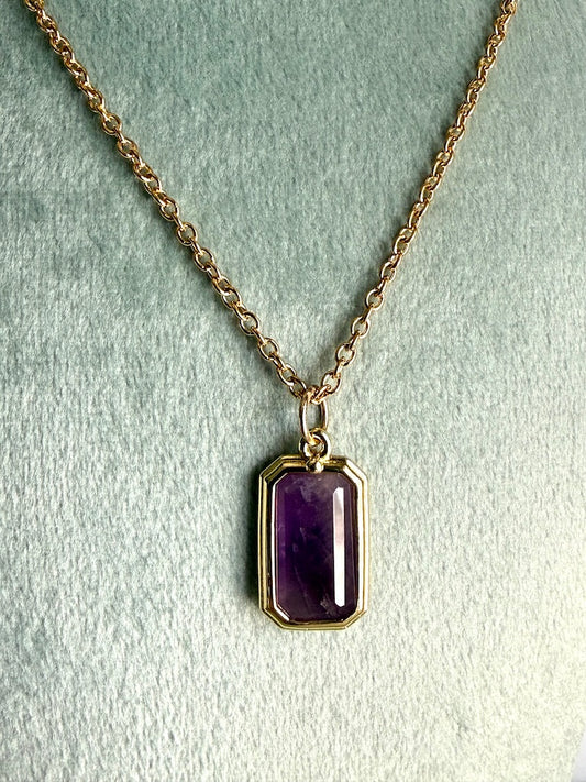 Ciondolo in Ametista Collezione Cherché - Concentrazione - Meditazione