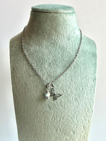 Collana Leggerezza con labradorite.