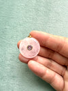 Ciondolo collezione Materia con Quarzo rosa - Gioia e luce interiore