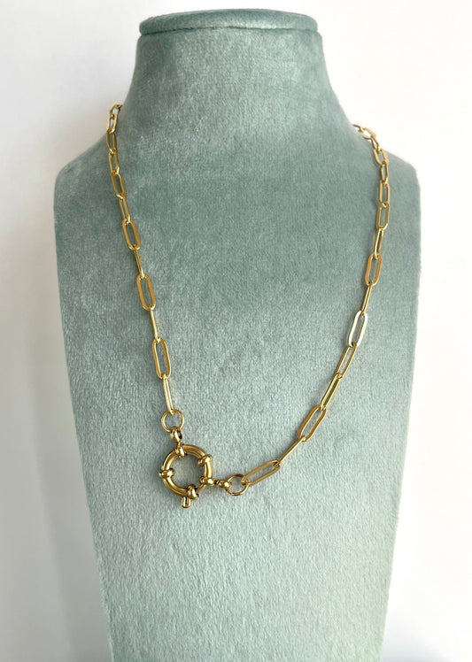 Collana maglia rettangolare 2 modelli disponibili