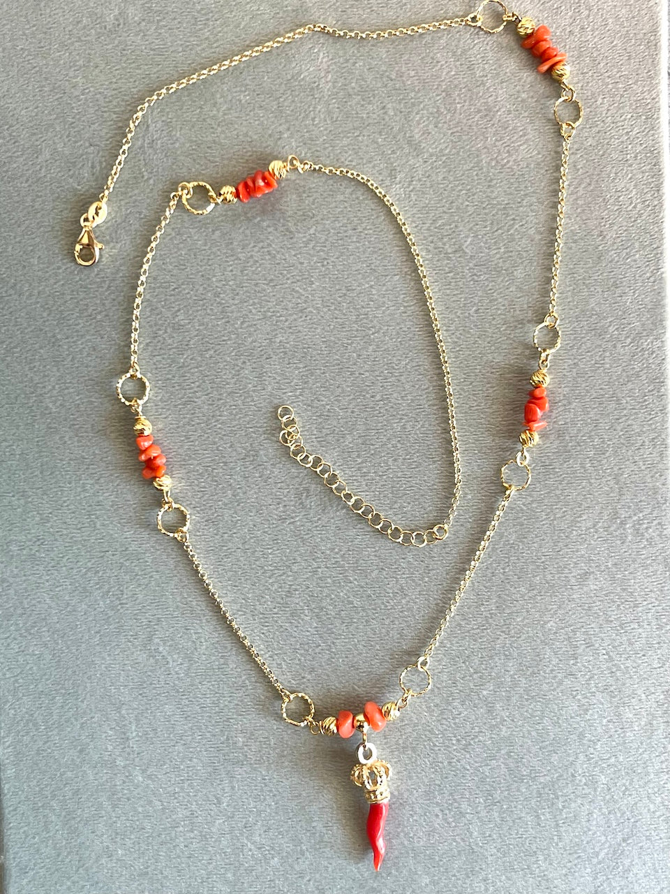 Collana Good Luck CORALLO