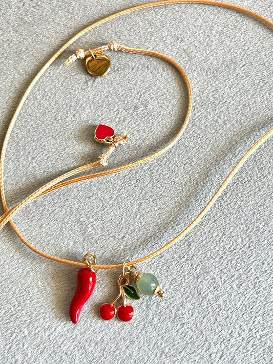 Collana INCANTELLA Abbondanza e Protezione Con Avventurina