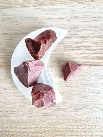 Diaspro Rosso burattato, Pietre del sollievo e Grezzo - Resistenza - Protezione-