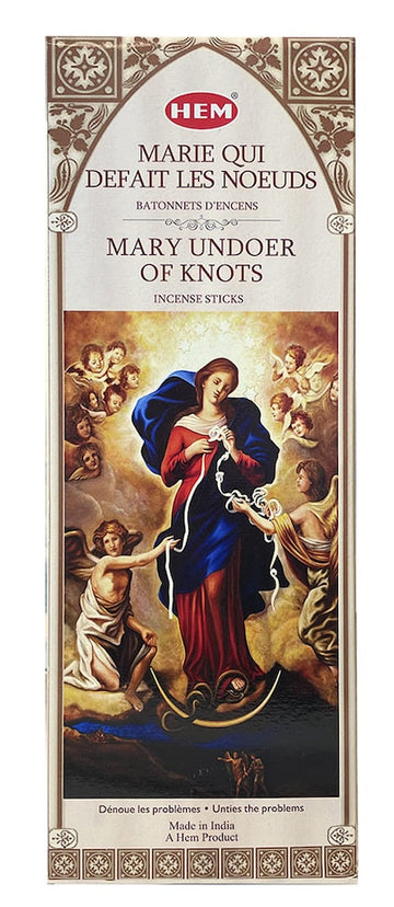 Incenso Maria che scioglie i nodi