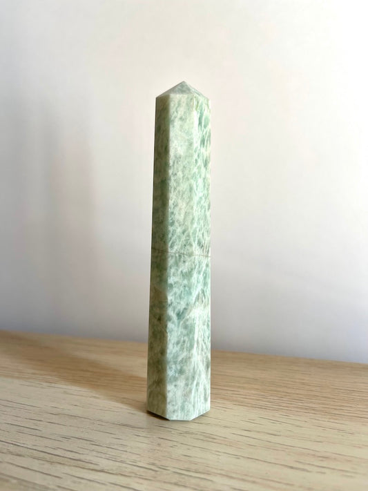 Obelisco Amazzonite - Chiarezza Sul Proprio Destino - Pietra Della Speranza