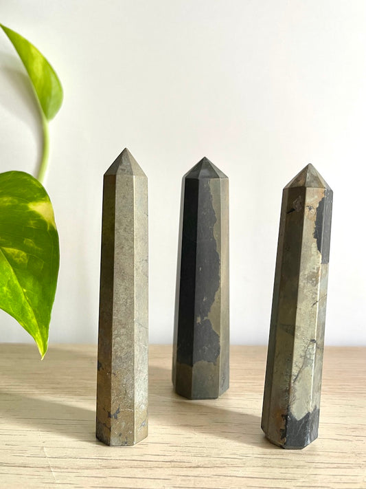 Obelisco in Pirite - Fortuna - Gioia - Ottimismo