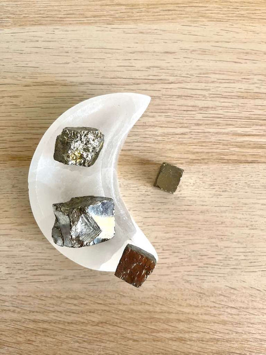 Pirite  drusa o cubica - Fortuna - Gioia - Ottimismo